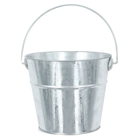ArtSkills® 5" Small Galvanized Metal Buckets, 9ct.